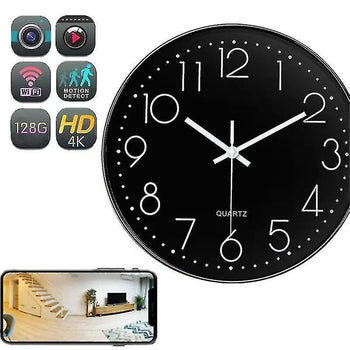 New Trend 1080p Invisible Wall Clock Wifi Camera Long Recording Wireless Cctv Ip Camera Home Securit